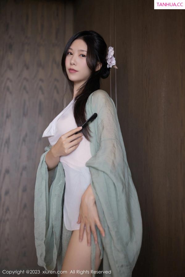 陈若依 抖娘利世 [XiuRen]高清写真图 2023.03.15 No.6420 利世 古装美腿第19张图片